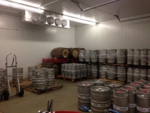 Kegs and Bourbon Barrels